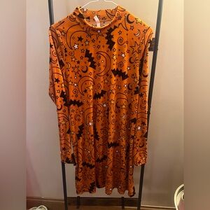 Xhilaration Orange Halloween Dress
